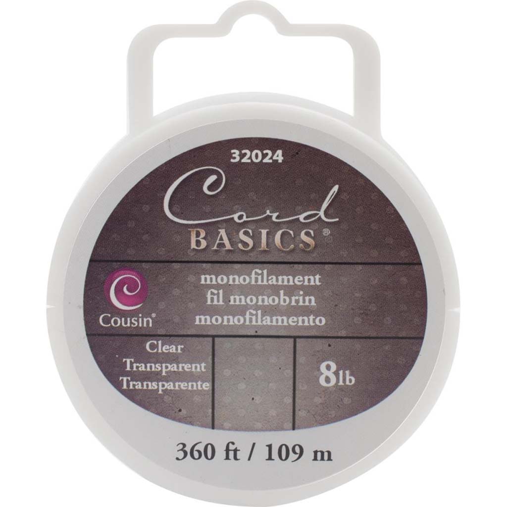 Monofilament Cord 8lb, 360ft