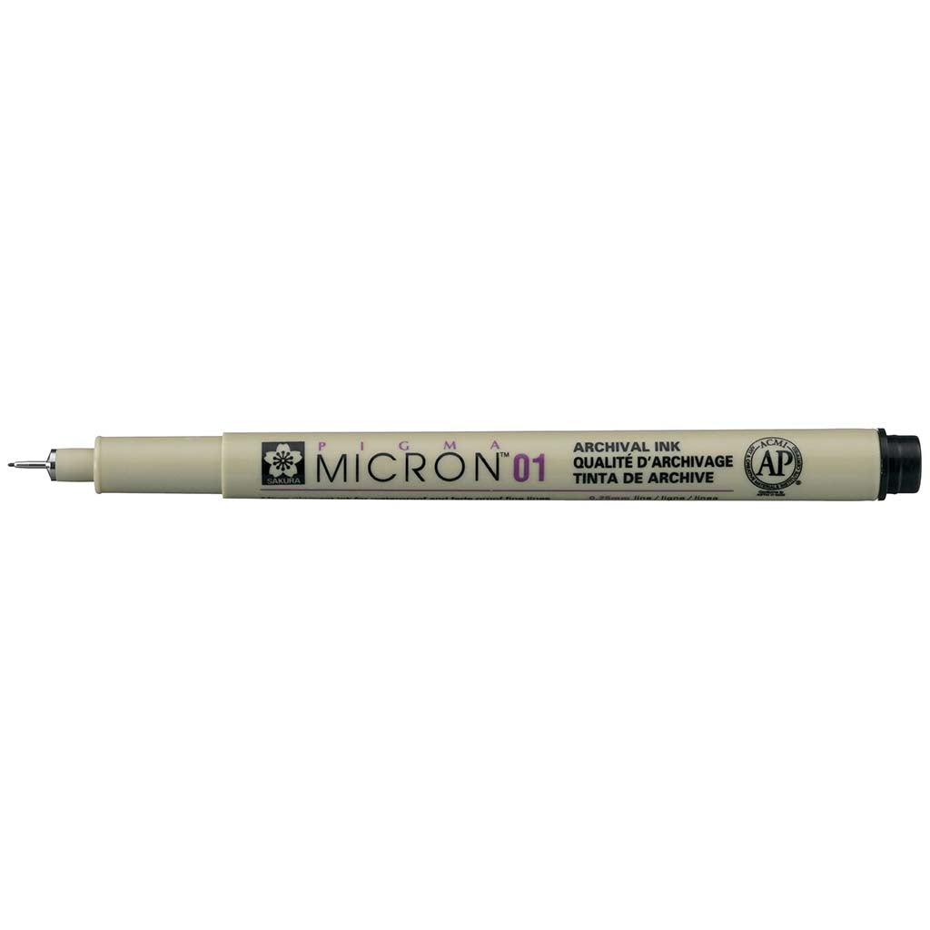 Pigma Micron Pen 01 .25mm Light Cool Gray