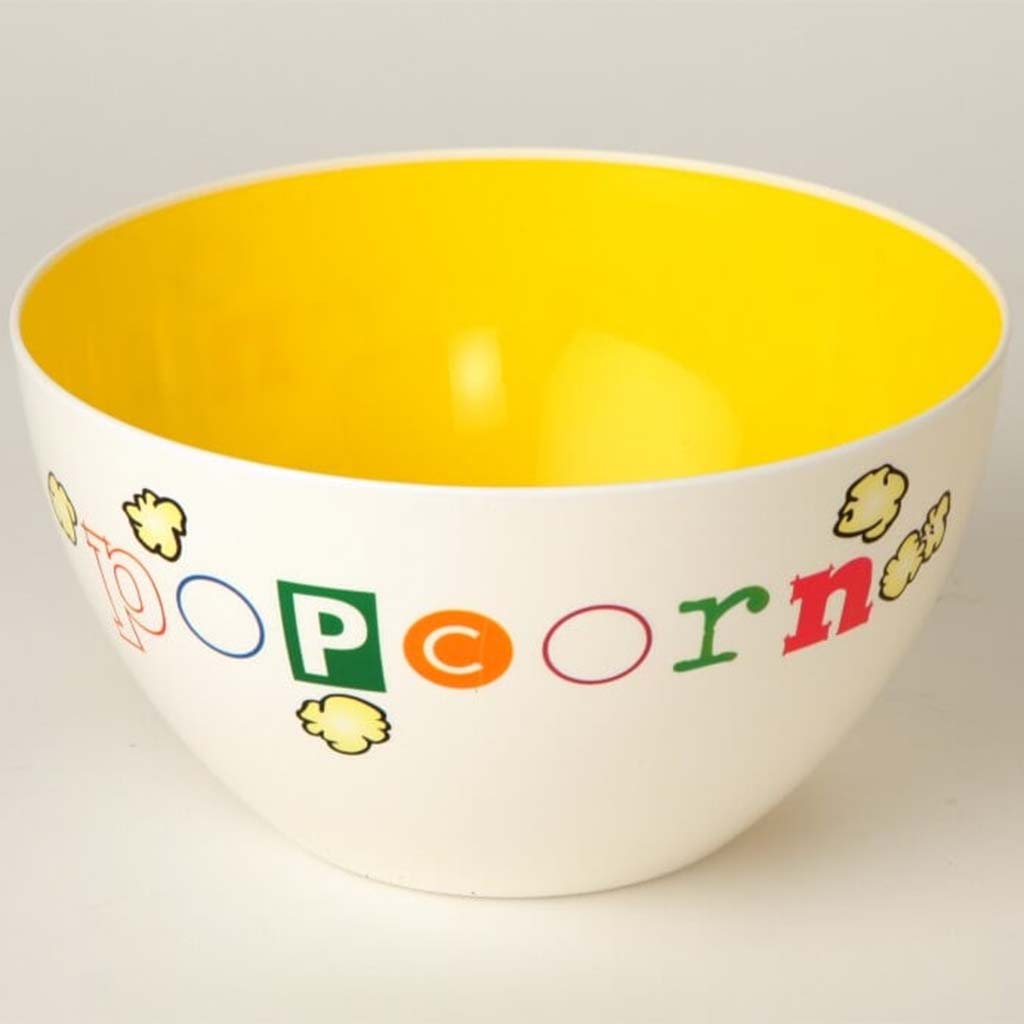 Popcorn Fun Time Bowl- Yellow