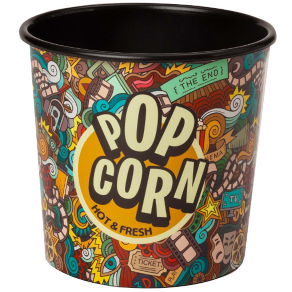 Small Graffiti Popcorn Tub