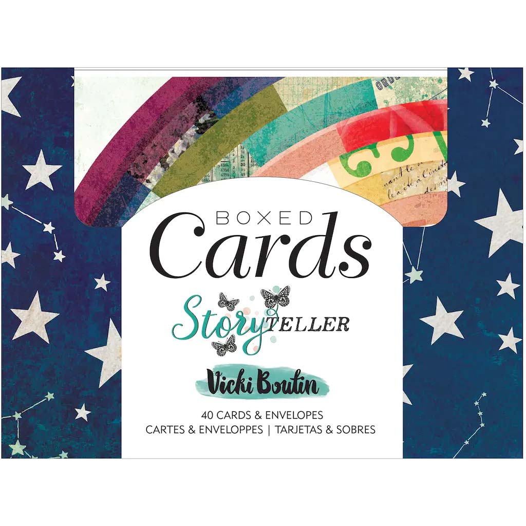 Vicki Boutin Storyteller Boxed Cards, 40pc