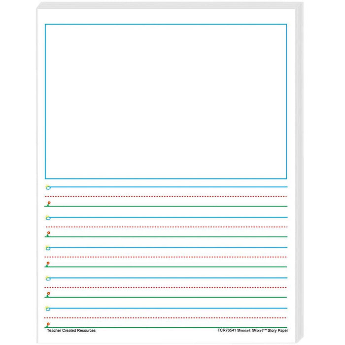 Smart Start 1-2 Story Paper: 100 Sheets