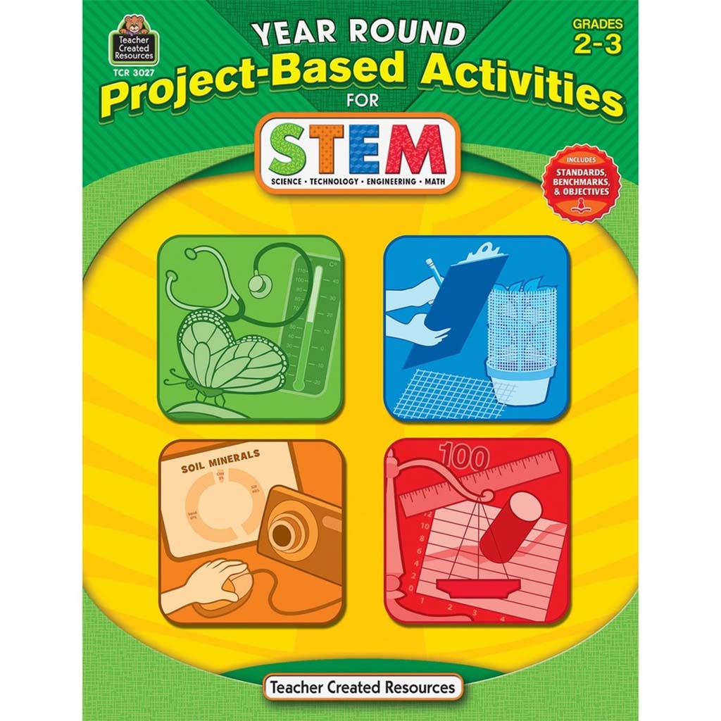 Year Round Project-Based Activities for STEM Grade 2-3