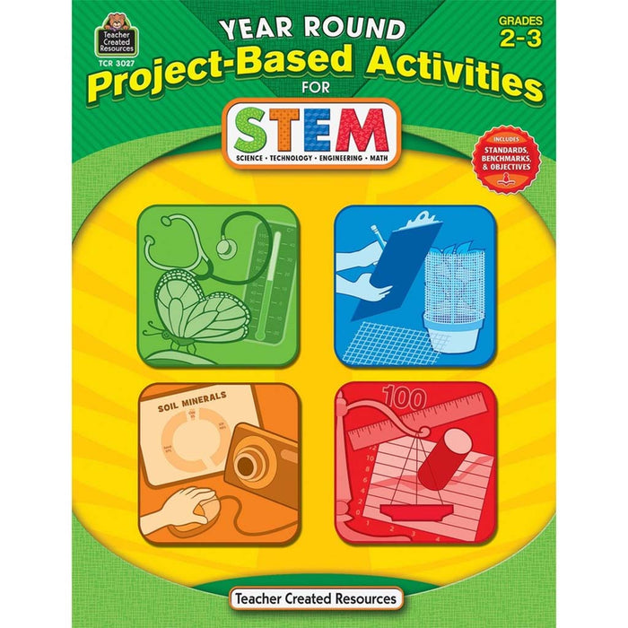 Year Round Project-Based Activities for STEM Grade 2-3