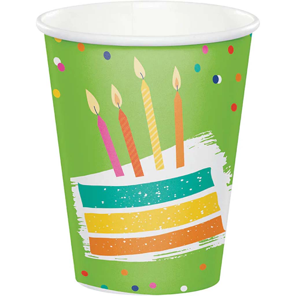 Festive Cake Hot/Cold Cup 9oz