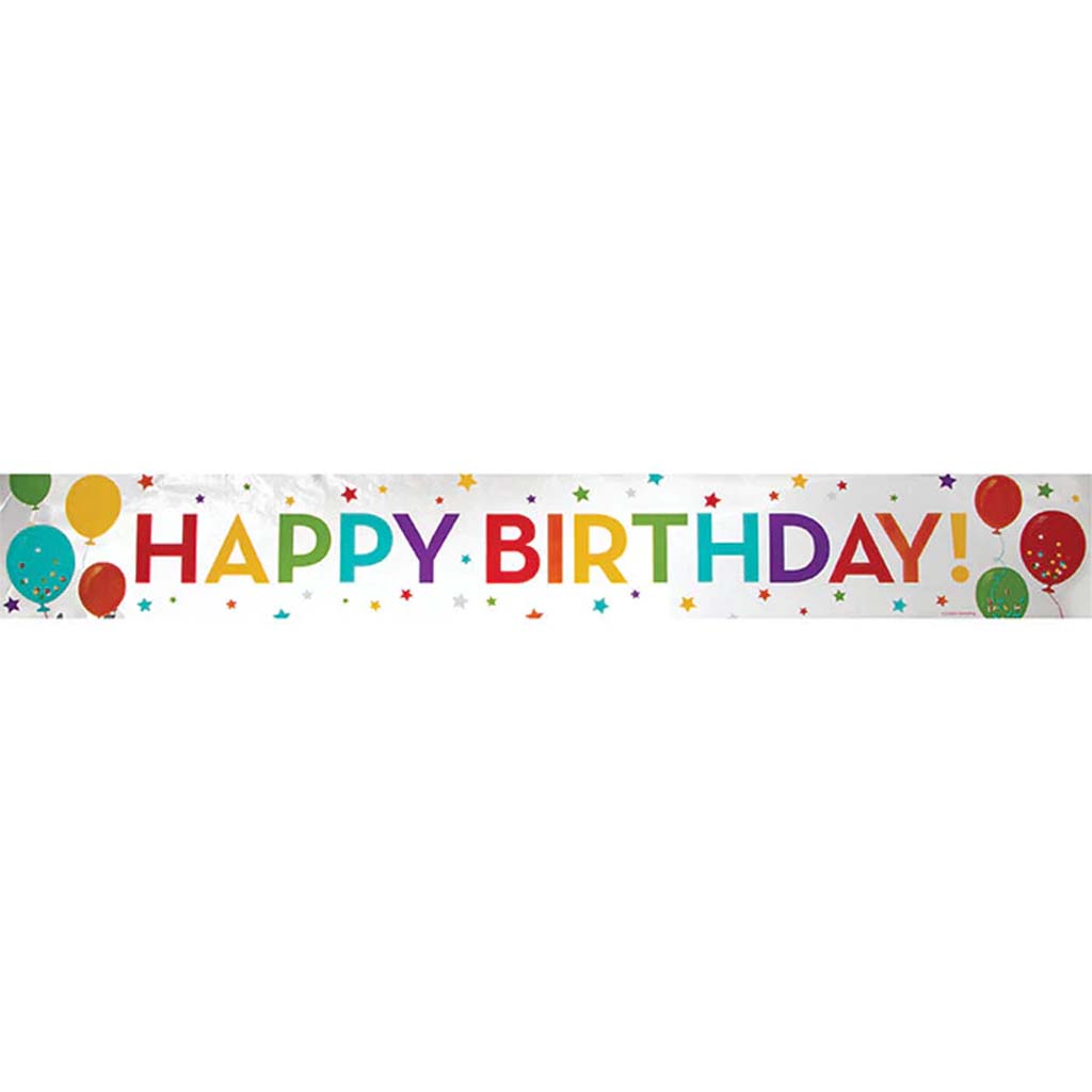 Birthday Foil Banner