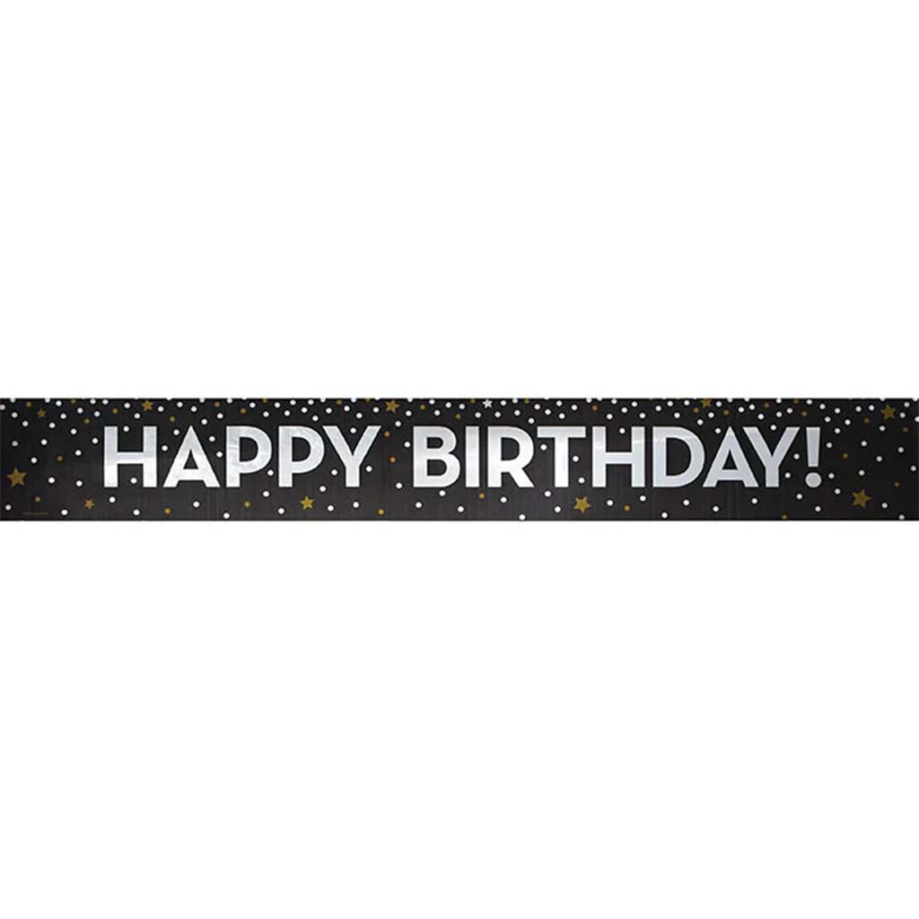 Birthday Foil Banner