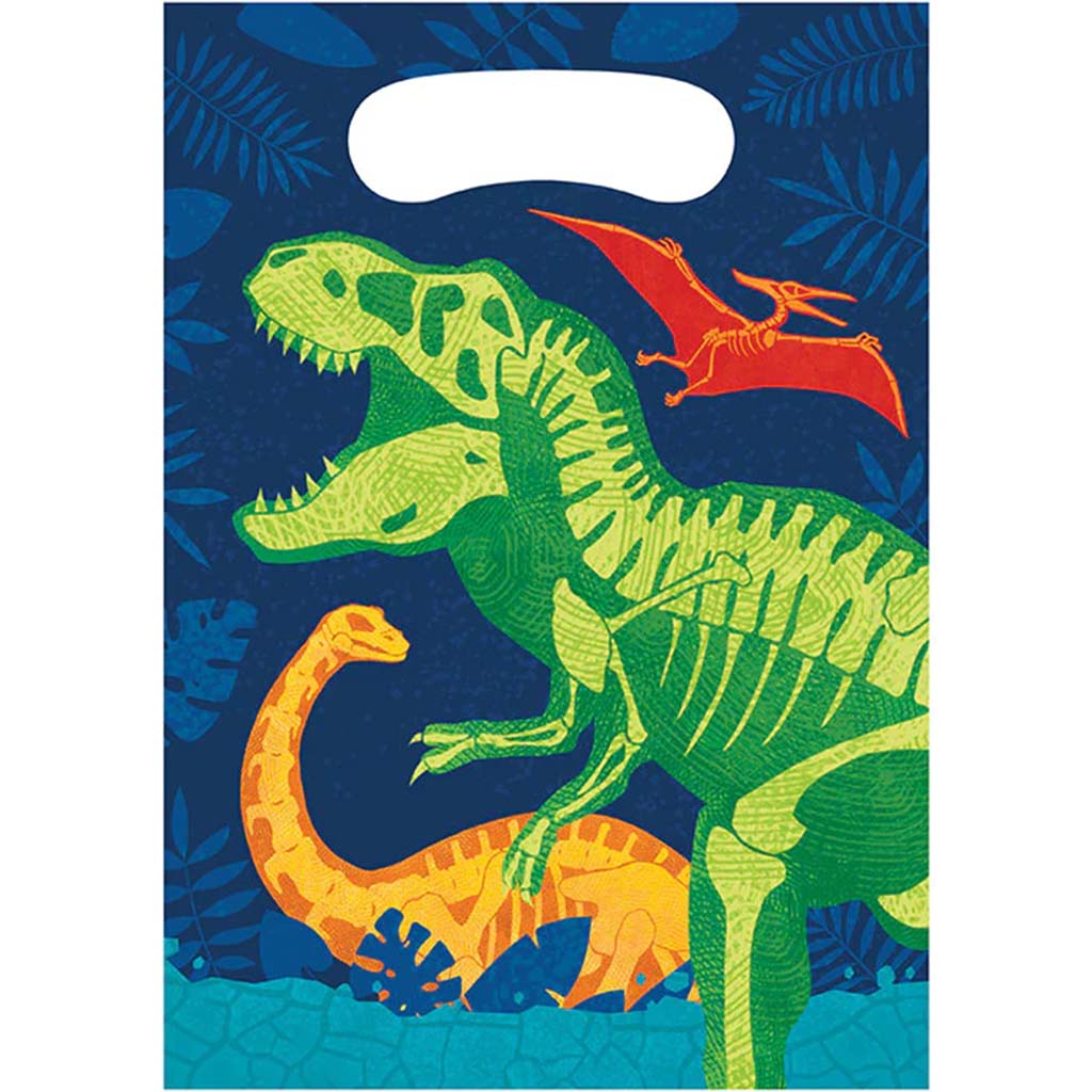 Dino Dig Loot Bag 8ct