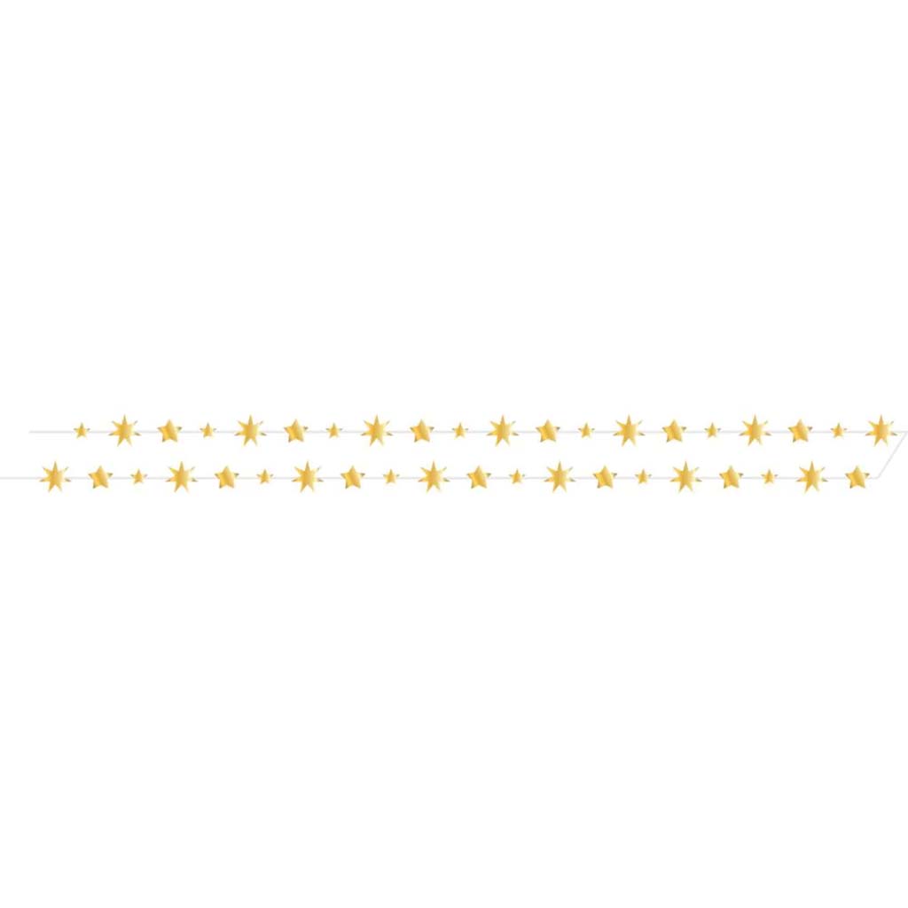 Foil Starry Night Stars Garland