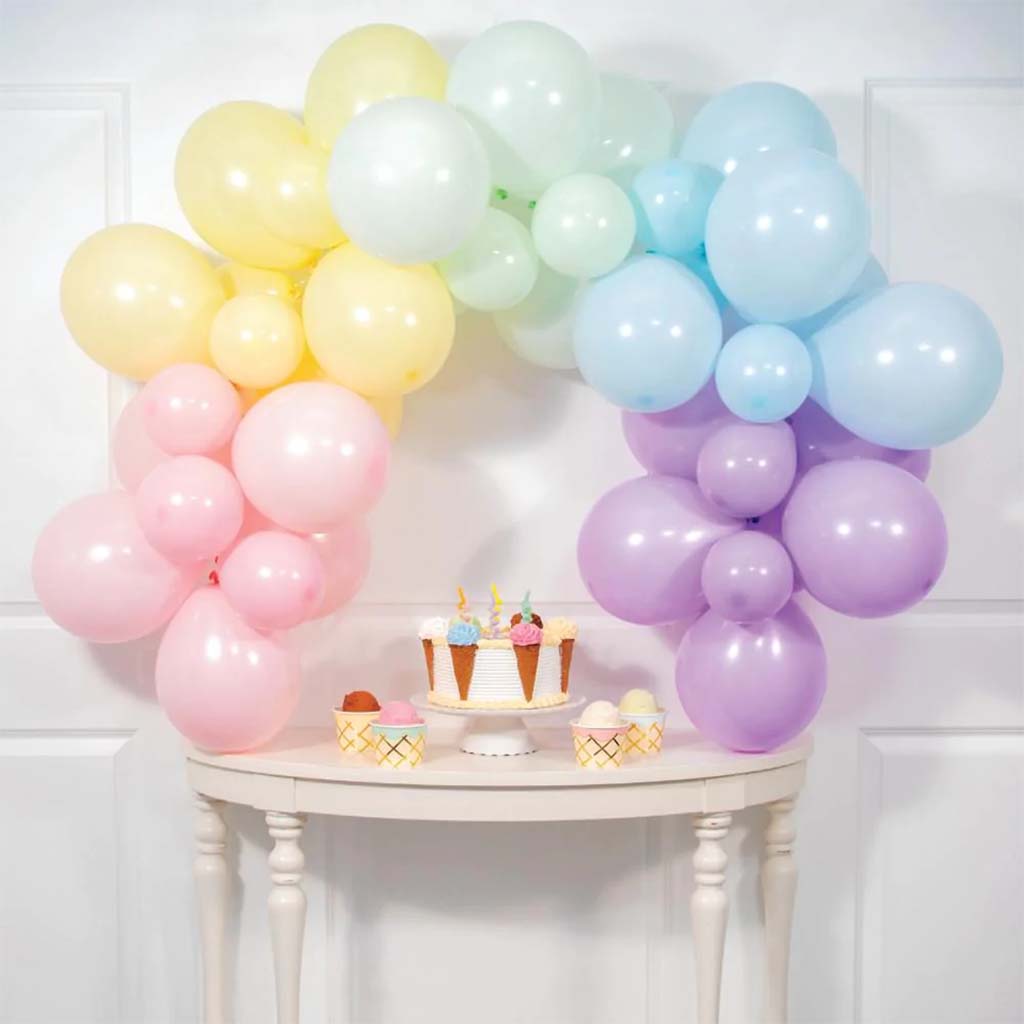 Pastel Balloon Garland Kit, 6ft