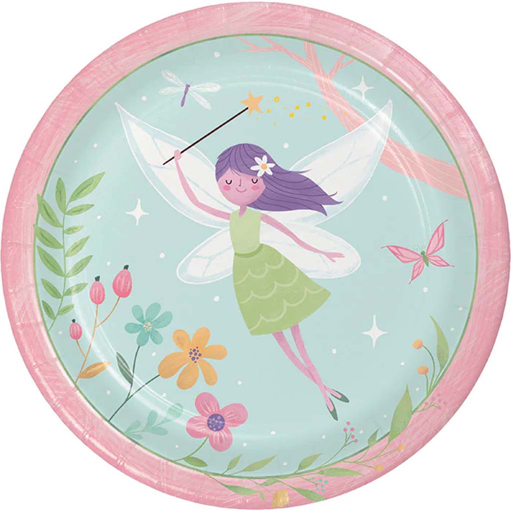 Fairy Forest Dinner Plate 9in, 8ct