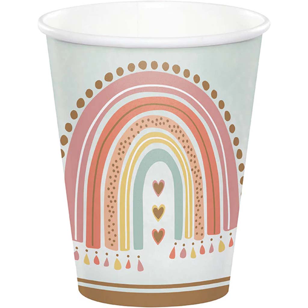 Boho Rainbow Hot/Cold Cup 9oz