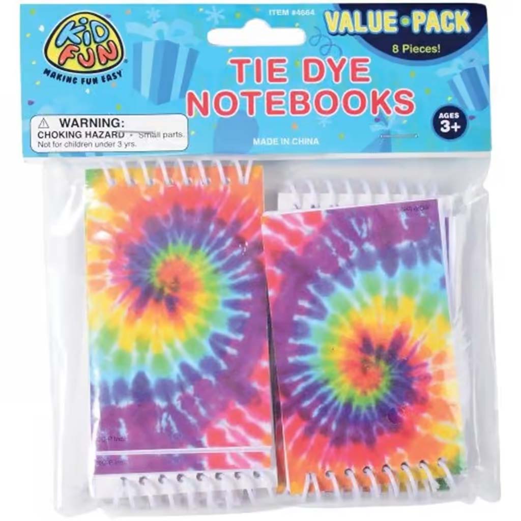 Tie Dye Notebooks