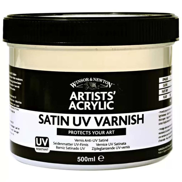 Winsor & Newton Professional Satin UV Varnish 500ml