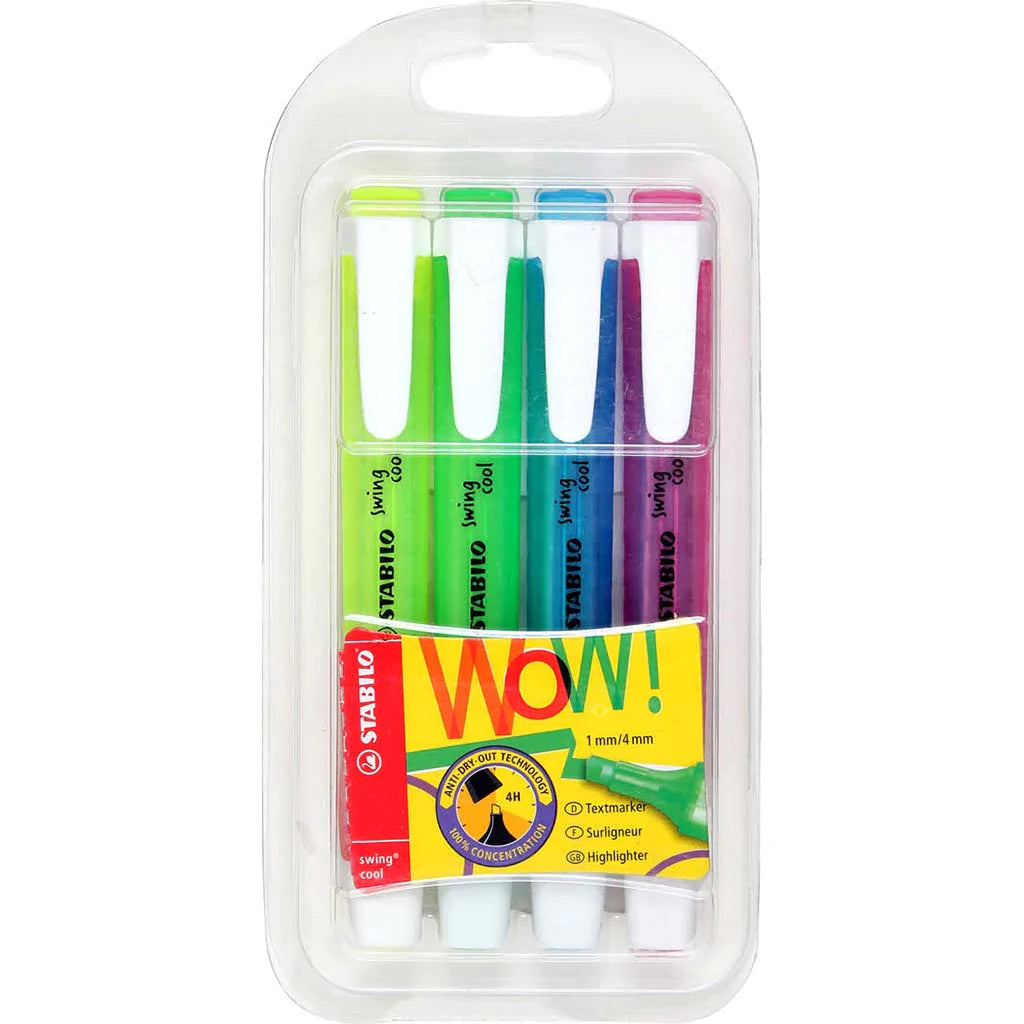 Swing Cool Highlighter Set of 4