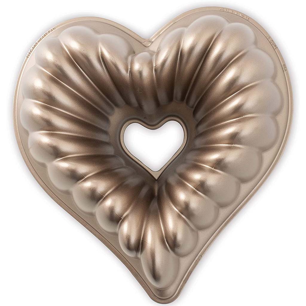 Elegant Heart Bundt Pan