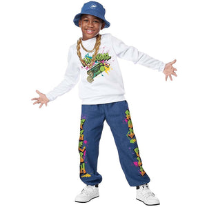90'S Hip Hop Child Costume Xlarge 12-14