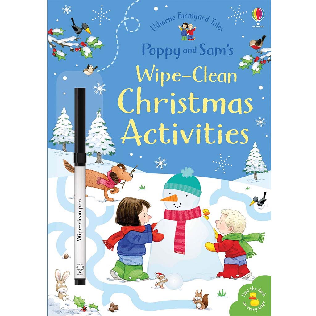 Poppy and Sams Little Wipe-Clean Christmas Activities