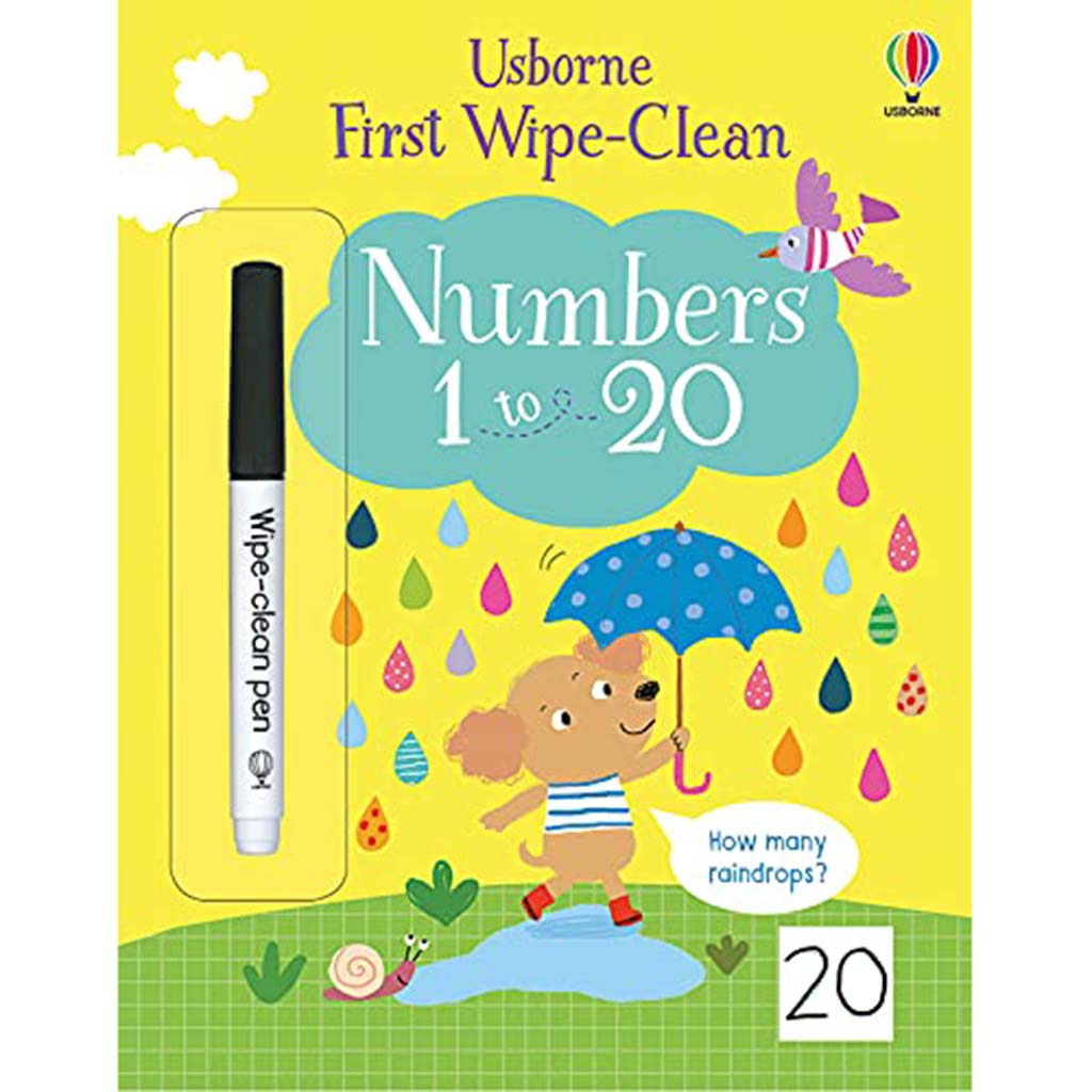 1st Wipe-Clean Numbers