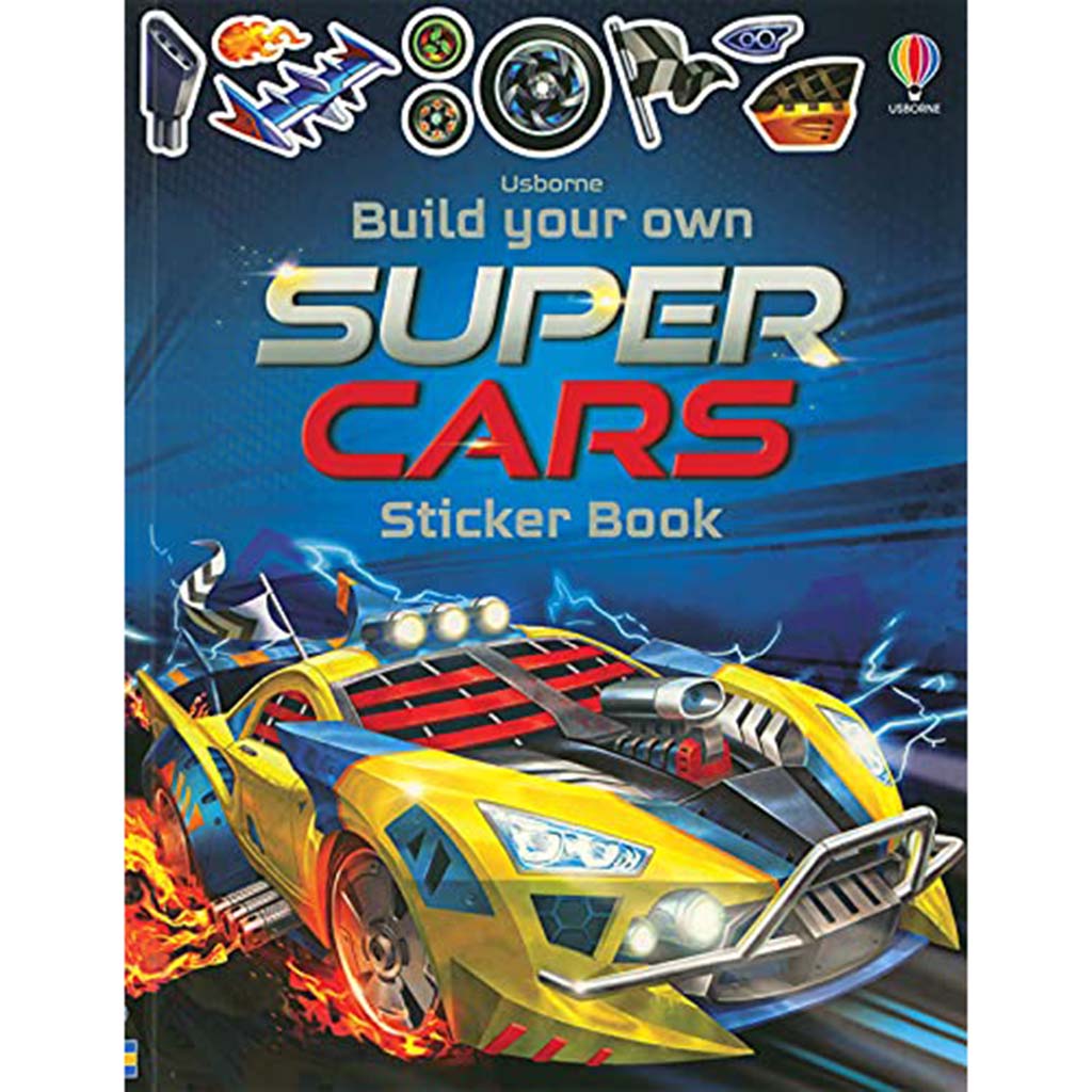 Build Your Own Supercars Sticker Book