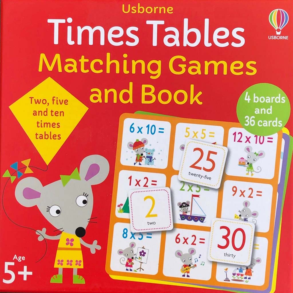 Times Tables Matching Games