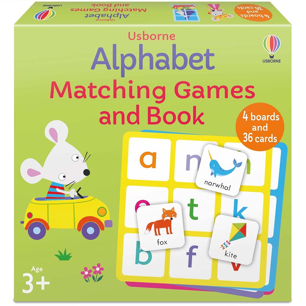 Alphabet Matching Games and Book