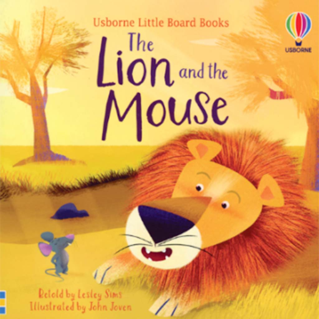 Lion &amp; Mouse Little Board Book