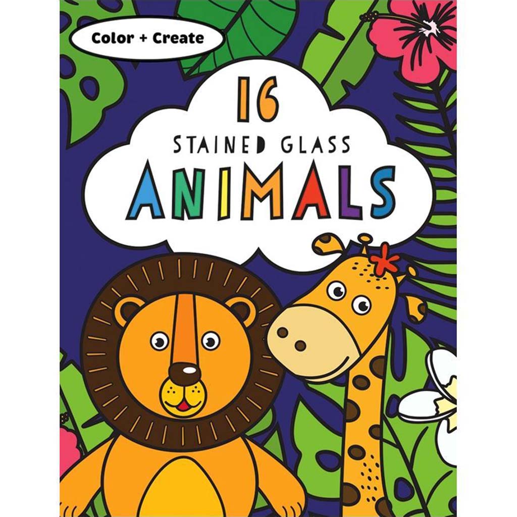 Stained Glass Color Animals
