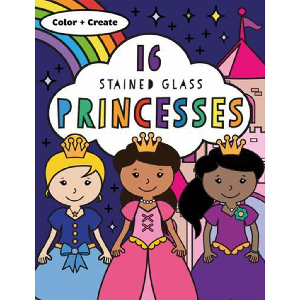 Stained Glass Color Princesses