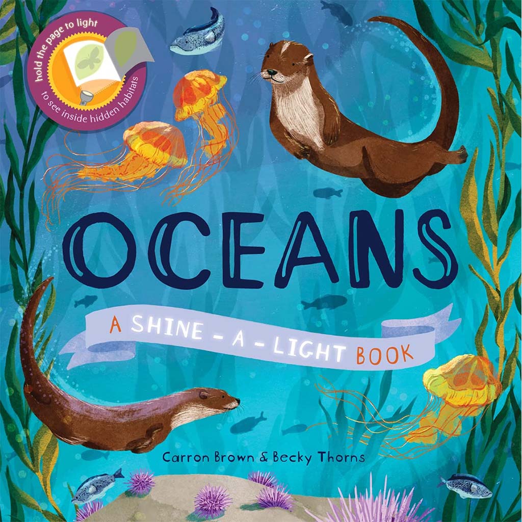 Oceans Shine-A-Light Book
