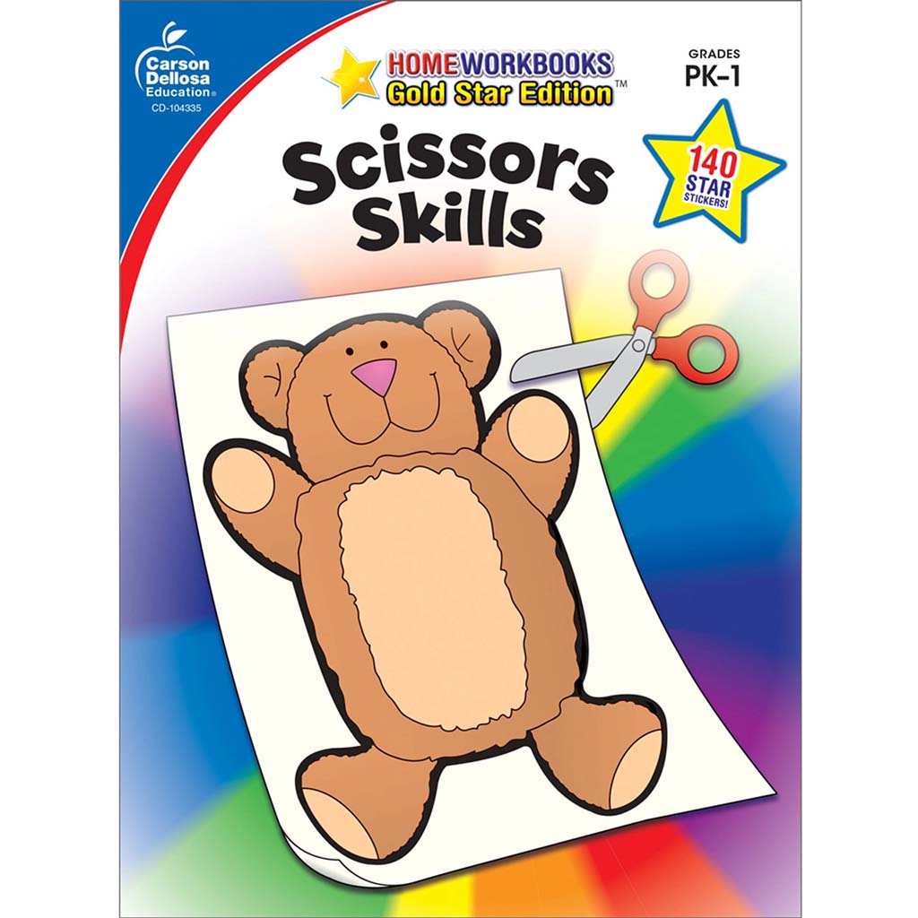 Scissors Skills Workbook