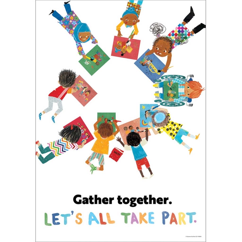 Gather Together. Let's All Take Poster