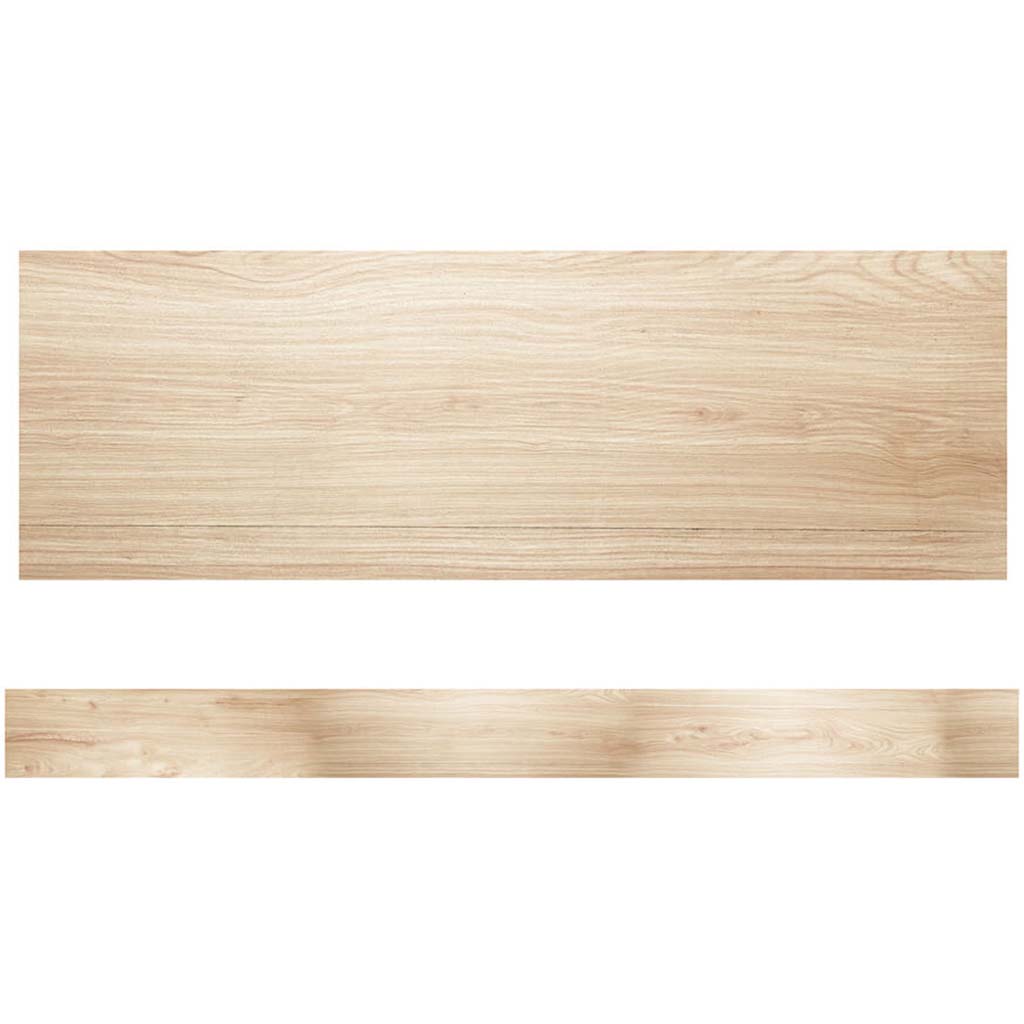 Wood Straight Borders, 36ft