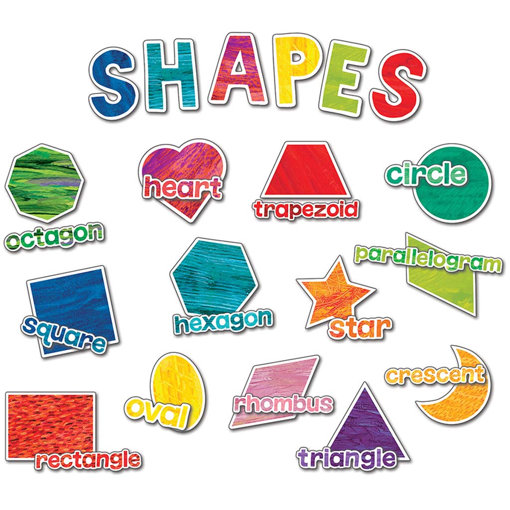 Shapes Mini Bulletin Board Set