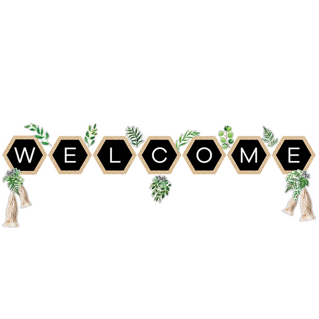 Simply Boho Welcome Bulletin Board Set