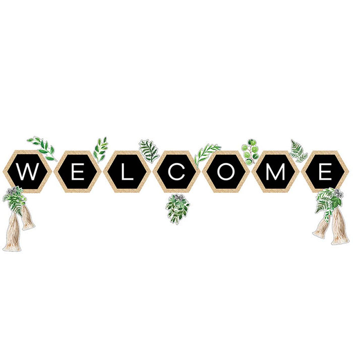 Simply Boho Welcome Bulletin Board Set