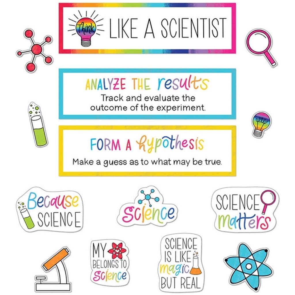 Think Like a Scientist Mini Bulletin Board Set