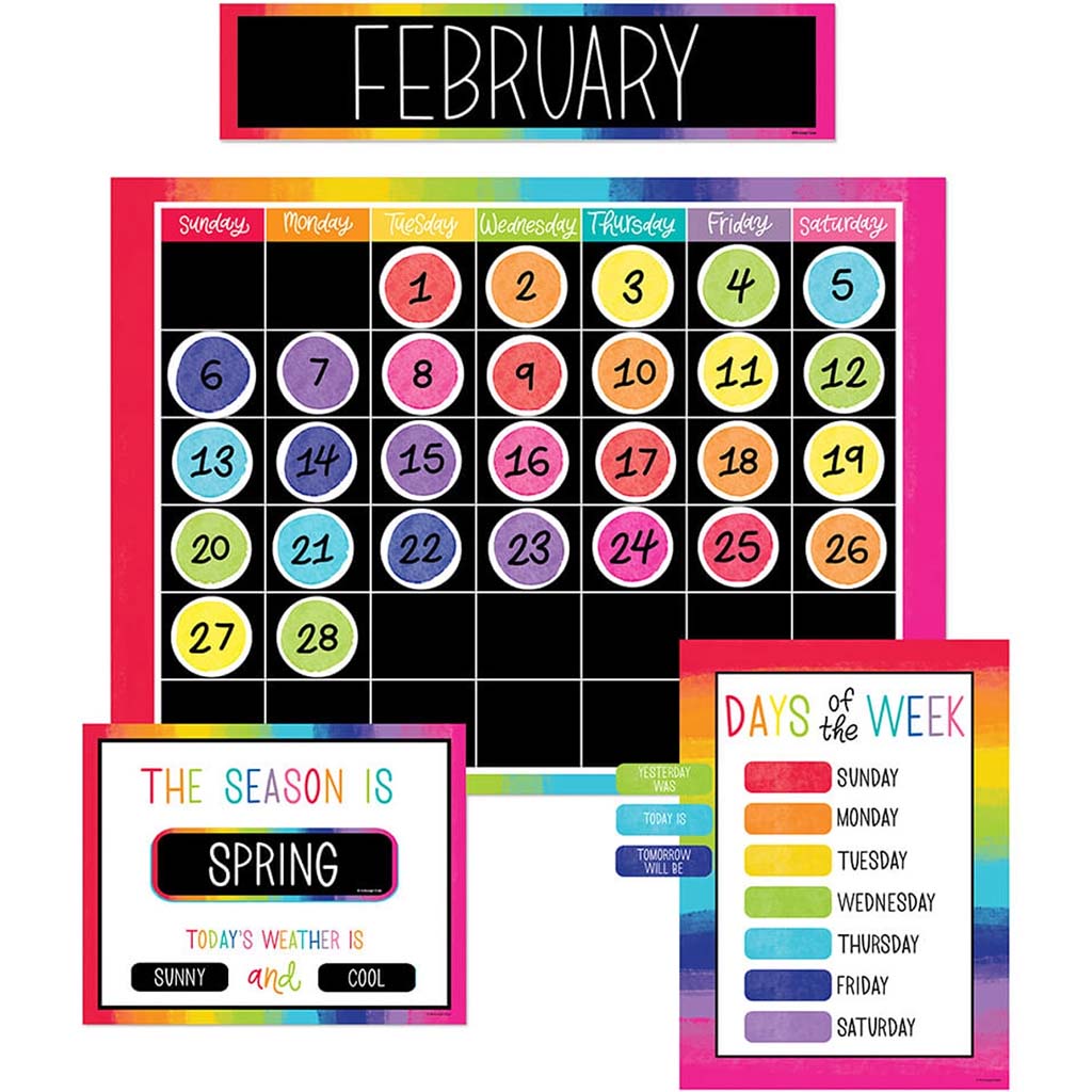 Calendar Bulletin Board Set