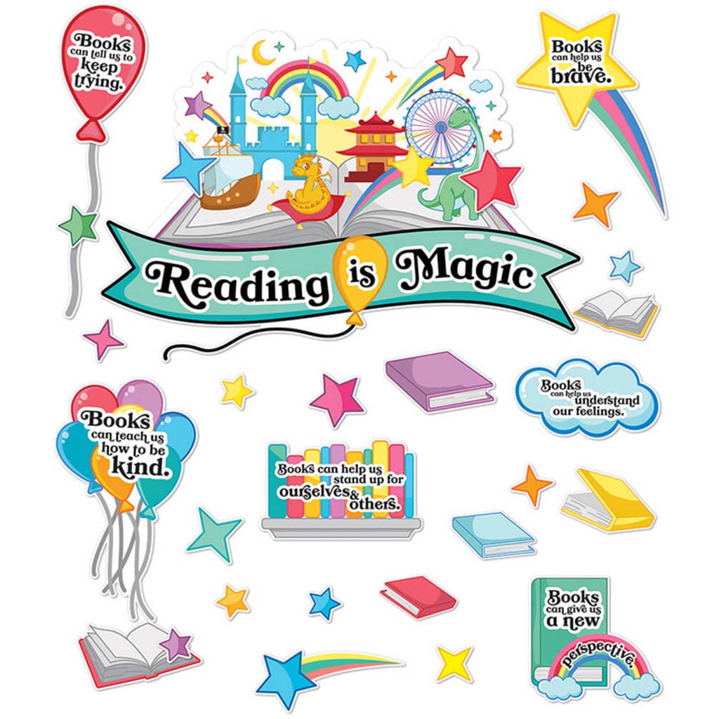 Reading Is Magic Bulletin Board Set