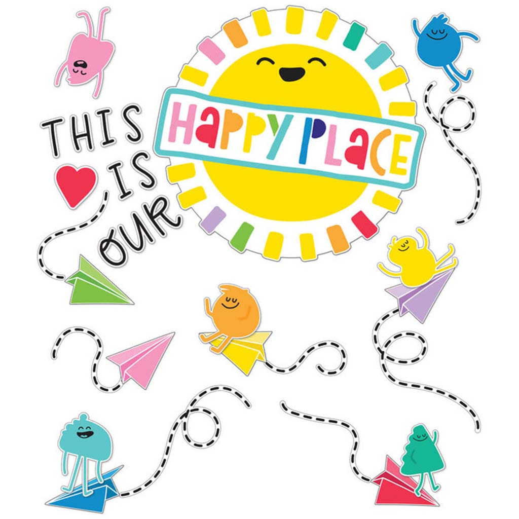 This Is Our Happy Place Bulletin Board Set