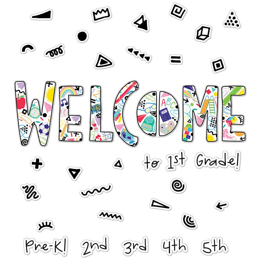 Happy Place Welcome Bulletin Board Set