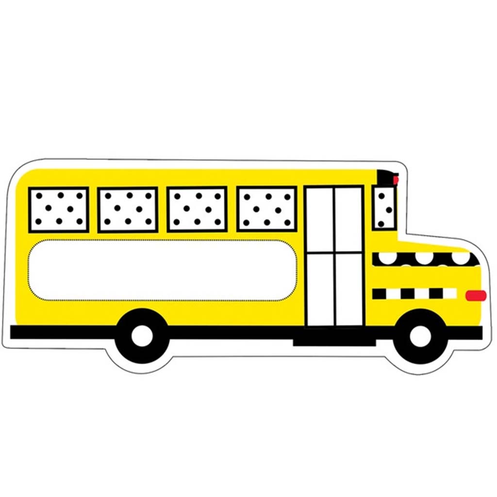 Brights School Bus Cut-Outs