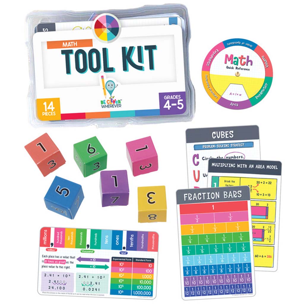 Math Tool Kit Manipulative Grade 4-5