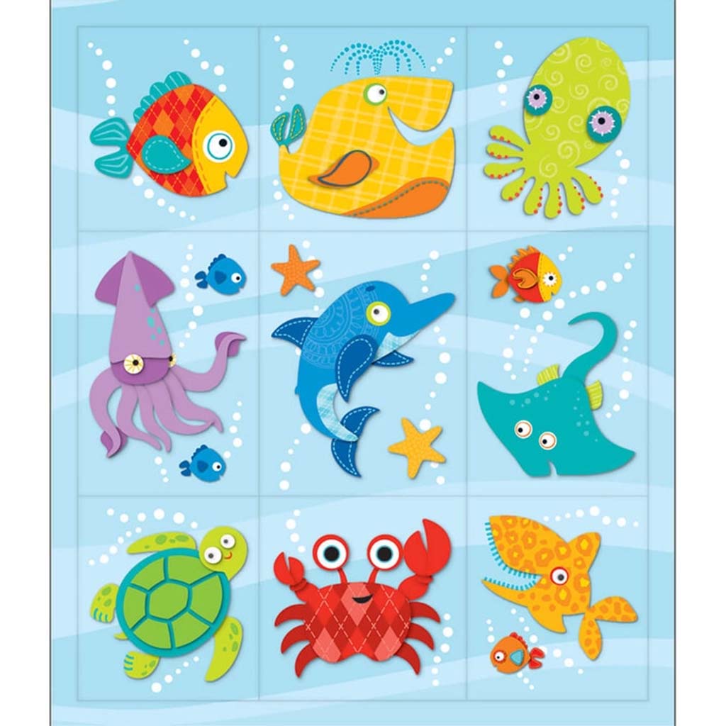 Seaside Splash Stickers