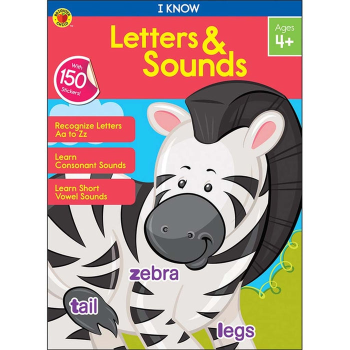 I Know: Letters & Sounds Activity Book