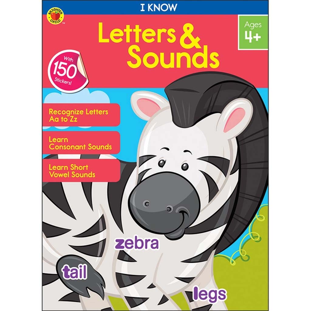I Know: Letters &amp; Sounds Activity Book