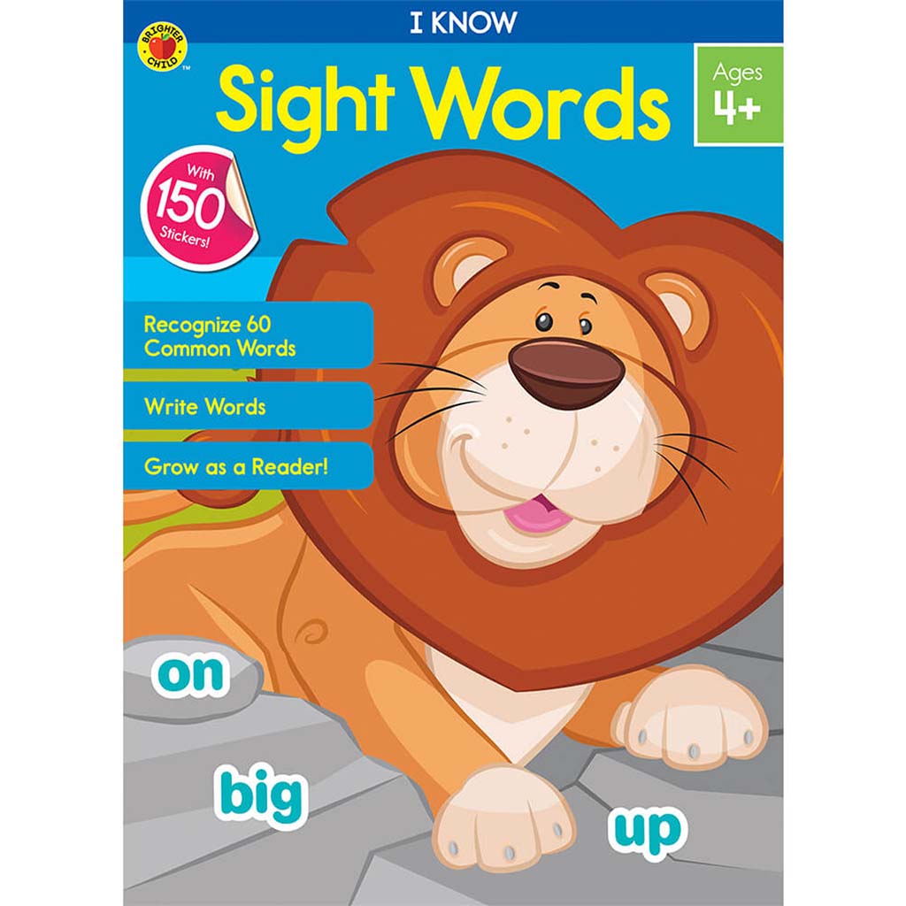 I Know: Sight Words Activity Book