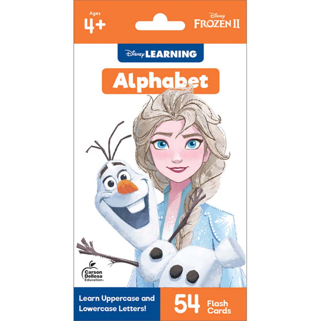 Frozen 2 Alphabet Flash Cards