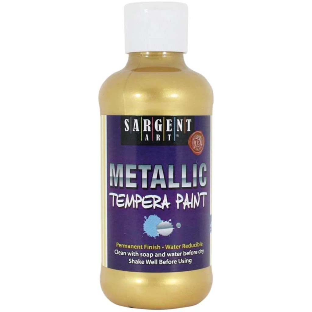 Acrylic Metallic Tempera Paint