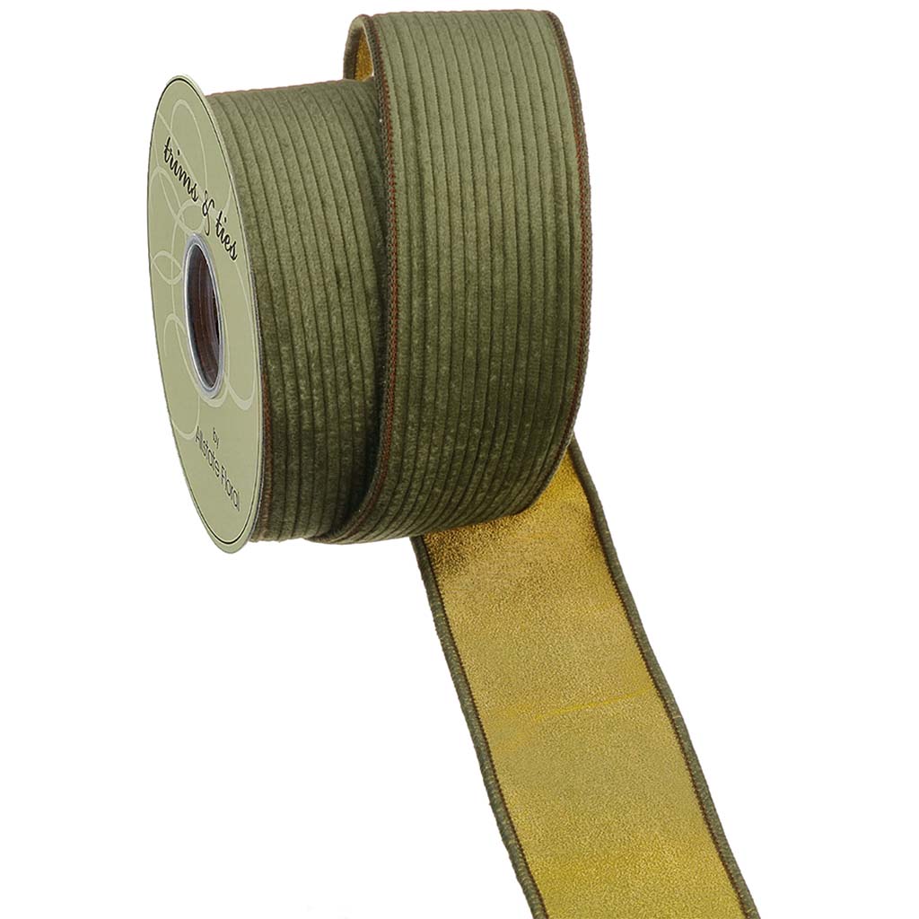 Ribbed Ribbon Red, 2.5in W x 10yd